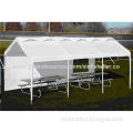 Carport tent with PE and print coating steel material